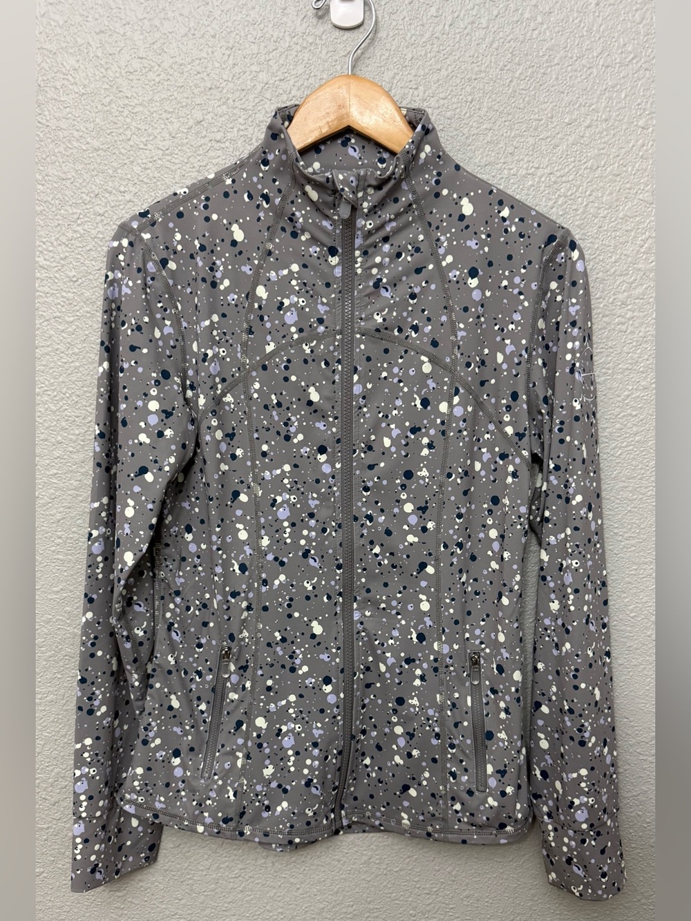 Swing Juice | Golf Splatter Woman’s  Full Zip Lightweight Jacket | Size Large
